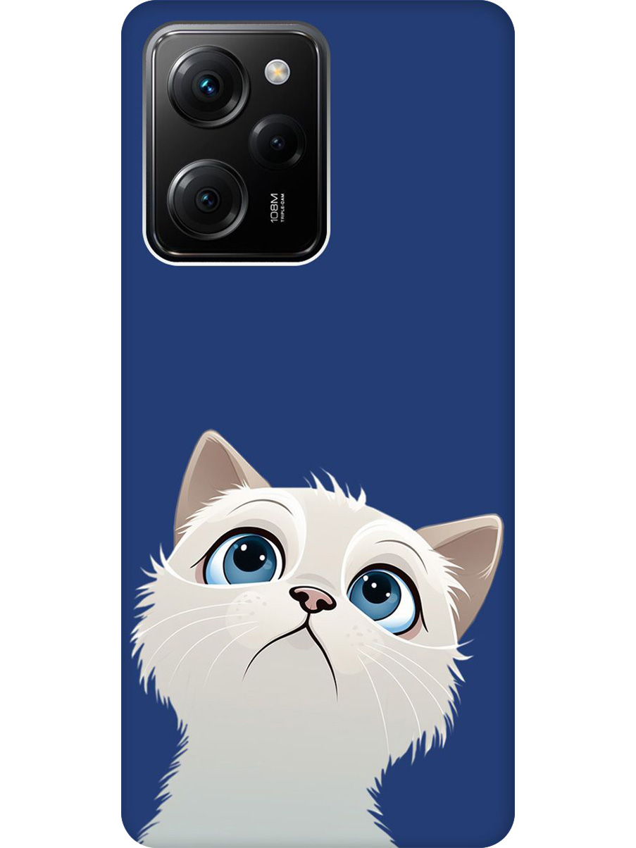 Силиконовый чехол на Xiaomi Poco X5 Pro 5G с принтом "Белый котик" матовый синий, Синий;белый, 767959711
Силиконовый чехол на Xiaomi Poco X5 Pro 5G с принтом "Белый котик" матовый синий, Синий;белый, 767959711