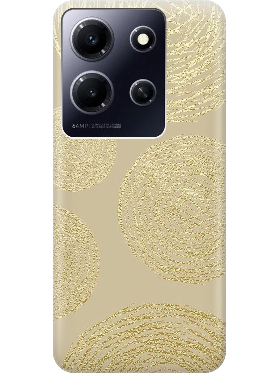 Силиконовый чехол на Infinix Note 30i с принтом "Золотые круги", Прозрачный;золотистый, 772564231
Силиконовый чехол на Infinix Note 30i с принтом "Золотые круги", Прозрачный;золотистый, 772564231