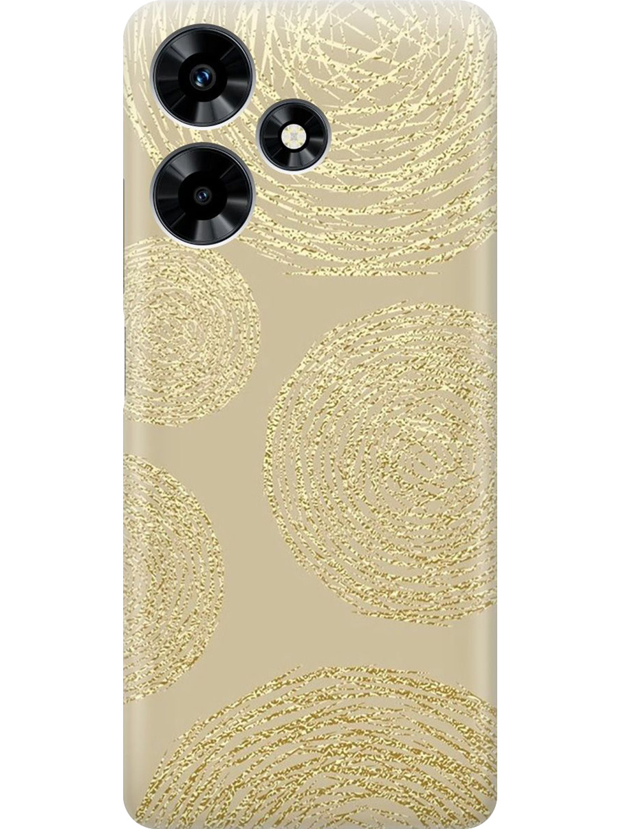 Силиконовый чехол на Infinix Hot 30 с принтом "Золотые круги", Прозрачный;золотистый, 773940131
Силиконовый чехол на Infinix Hot 30 с принтом "Золотые круги", Прозрачный;золотистый, 773940131