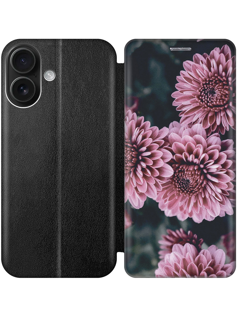Чехол-книжка на Apple iPhone 16 с принтом "Нежные розовые астры" черный, Черный;розовый, 785196522
Чехол-книжка на Apple iPhone 16 с принтом "Нежные розовые астры" черный, Черный;розовый, 785196522