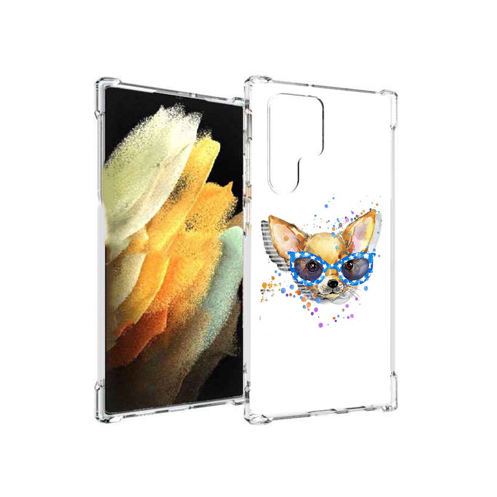 Чехол MyPads Tocco для Samsung Galaxy S22 Ultra чихуа-хуа в очках (PT172602.555.691), Прозрачный, Tocco
Чехол MyPads Tocco для Samsung Galaxy S22 Ultra чихуа-хуа в очках (PT172602.555.691), Прозрачный, Tocco