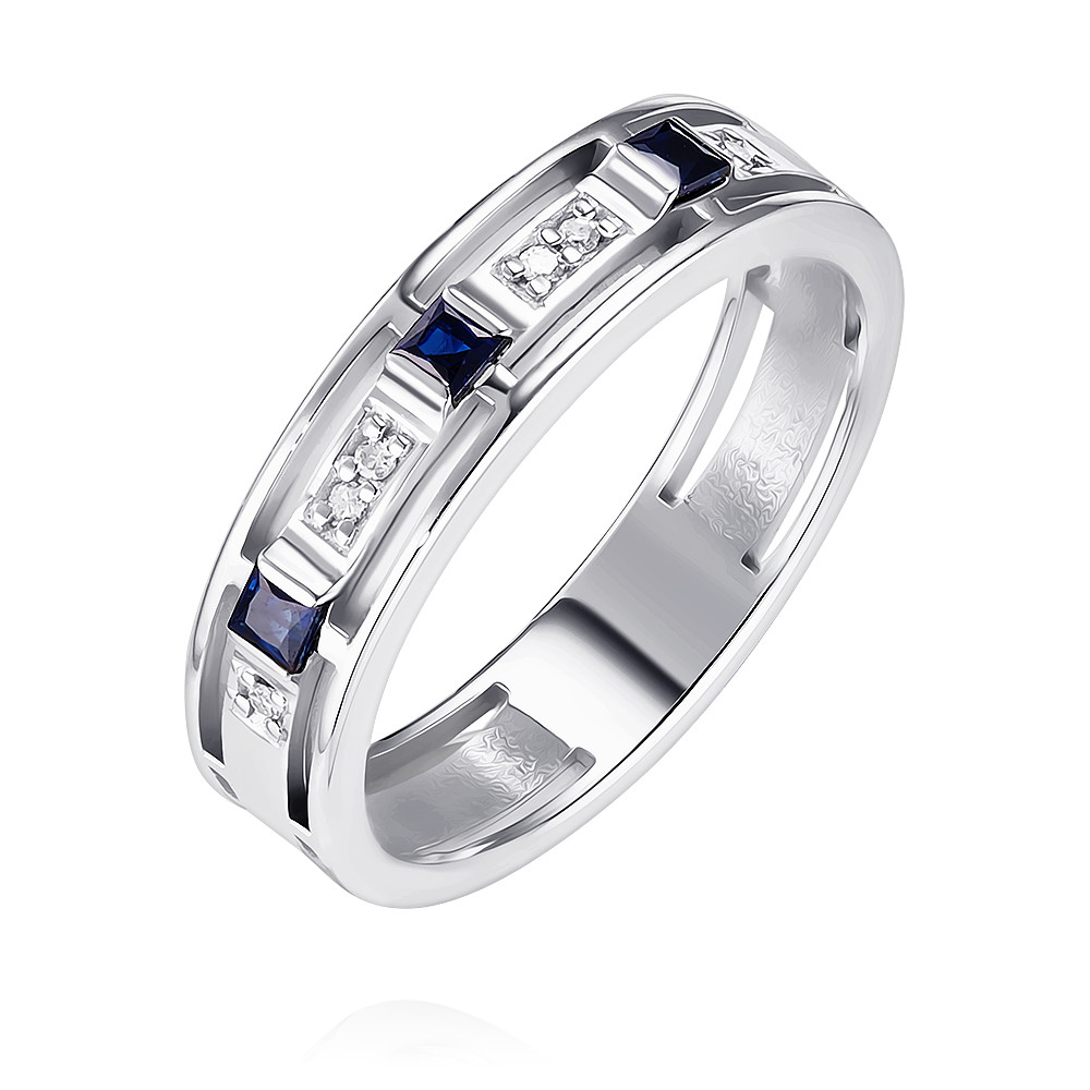 Кольцо из белого золота с бриллиантом/сапфиром р. , ADAMAS 1410478/01-А51-432, 1410478/01-А51-432
Кольцо из белого золота с бриллиантом/сапфиром р. , ADAMAS 1410478/01-А51-432, 1410478/01-А51-432