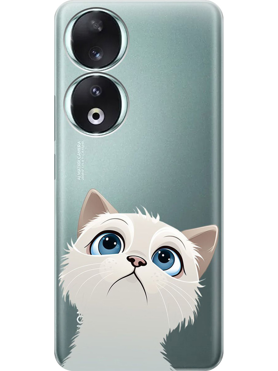 Силиконовый чехол на Honor 90 с принтом "Белый котик" прозрачный, Прозрачный;белый, 772618111
Силиконовый чехол на Honor 90 с принтом "Белый котик" прозрачный, Прозрачный;белый, 772618111