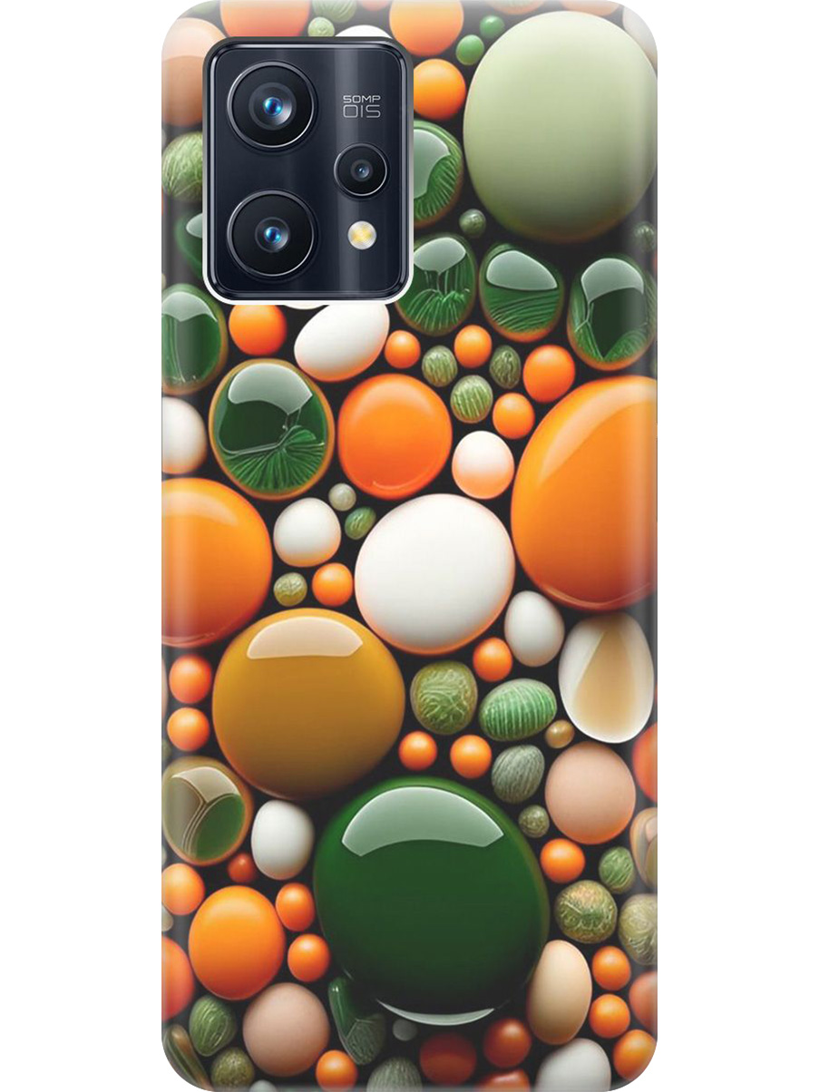 Силиконовый чехол на Realme 9 Pro+ с принтом "Оранжевые и зеленые камушки", Прозрачный;оранжевый;зеленый, 740189641
Силиконовый чехол на Realme 9 Pro+ с принтом "Оранжевые и зеленые камушки", Прозрачный;оранжевый;зеленый, 740189641