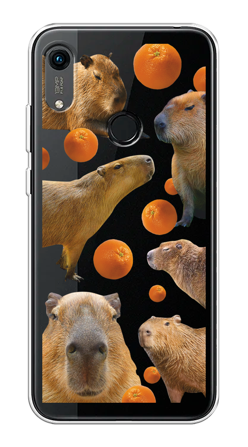 Чехол на Huawei Y6 2019/Y6s/Honor 8A "Капибара и апельсины", Бежевый;оранжевый, 611550-1
Чехол на Huawei Y6 2019/Y6s/Honor 8A "Капибара и апельсины", Бежевый;оранжевый, 611550-1