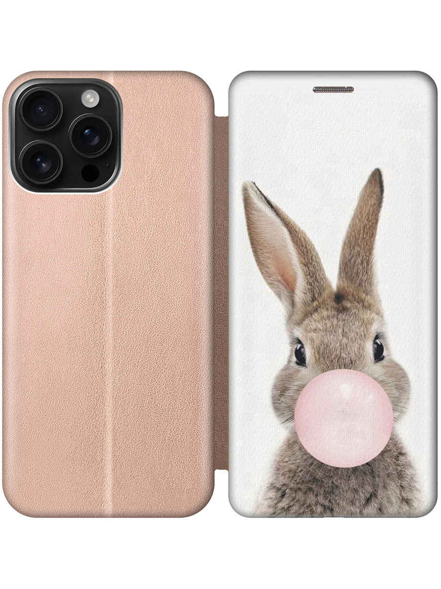 Чехол-книжка на Apple iPhone 16 Pro Max с принтом "Заяц с жвачкой" золотой, Золотистый;белый;коричневый;розовый, 785198312
Чехол-книжка на Apple iPhone 16 Pro Max с принтом "Заяц с жвачкой" золотой, Золотистый;белый;коричневый;розовый, 785198312