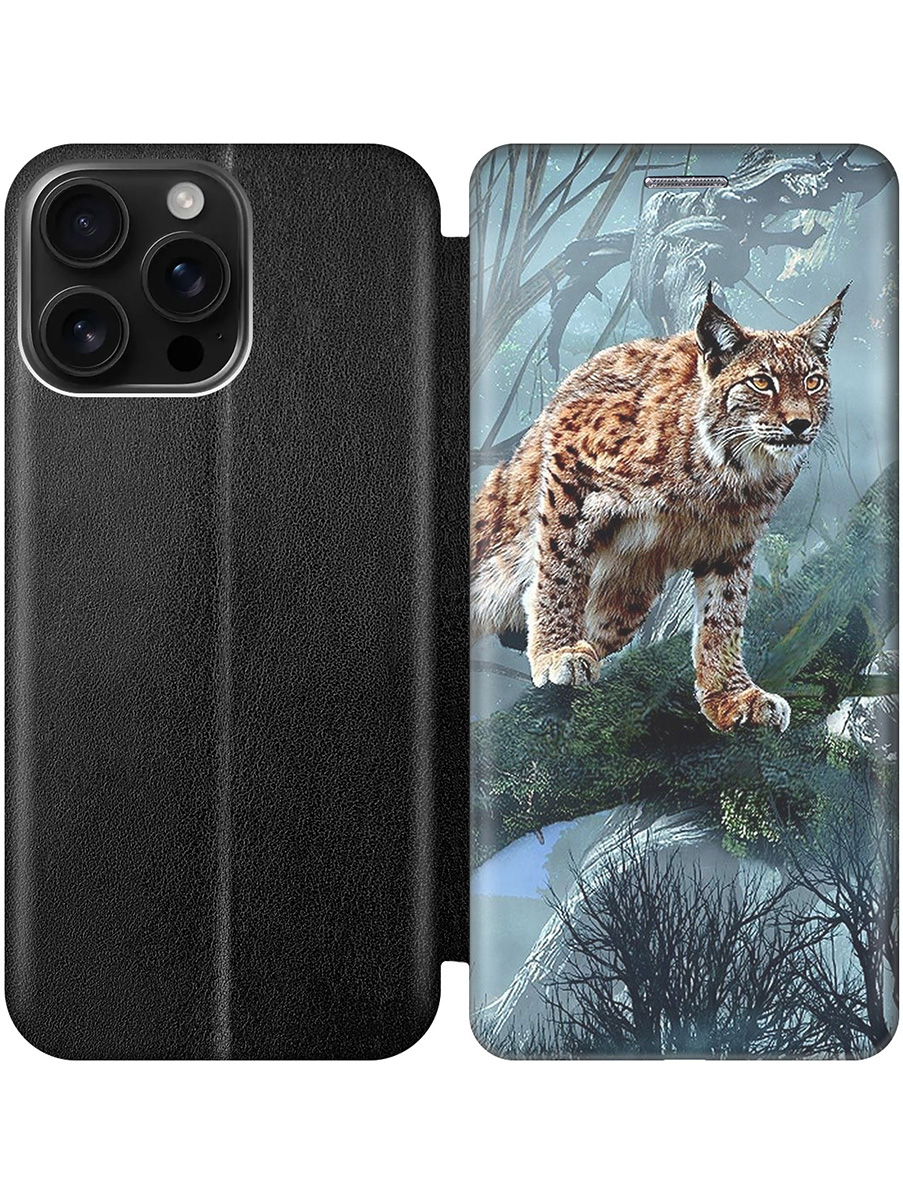Чехол-книжка на Apple iPhone 16 Pro Max с принтом "Дикая рысь" черный, Черный;голубой;желтый;оранжевый, 785198313
Чехол-книжка на Apple iPhone 16 Pro Max с принтом "Дикая рысь" черный, Черный;голубой;желтый;оранжевый, 785198313