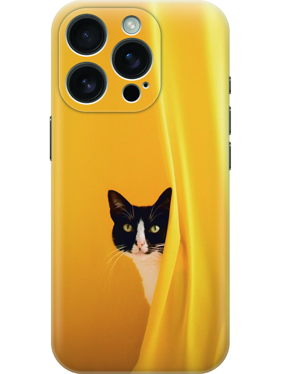 Силиконовый чехол на Apple iPhone 16 Pro с принтом "Выглядывающий котик", Прозрачный;белый;желтый;черный, 785197712
Силиконовый чехол на Apple iPhone 16 Pro с принтом "Выглядывающий котик", Прозрачный;белый;желтый;черный, 785197712