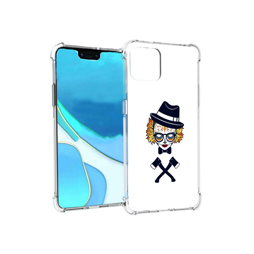 Чехол MyPads Tocco для Google Pixel 4 XL девушка в маске с топорами рисунок, Прозрачный, Tocco
Чехол MyPads Tocco для Google Pixel 4 XL девушка в маске с топорами рисунок, Прозрачный, Tocco