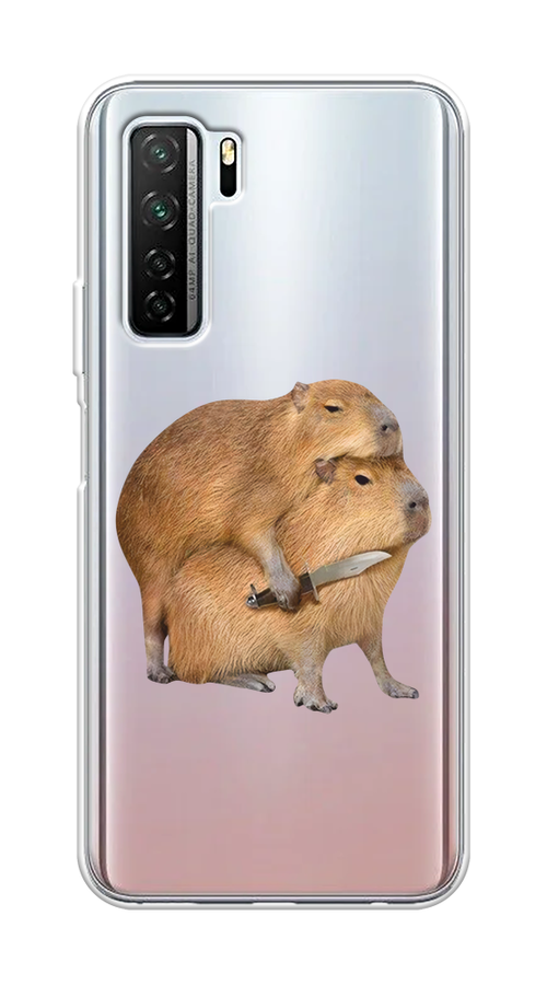 Чехол на Honor 30S Global/Huawei P40 Lite 5G/Nova 7 SE "Капибара с ножом", Бежевый, 6102950-1
Чехол на Honor 30S Global/Huawei P40 Lite 5G/Nova 7 SE "Капибара с ножом", Бежевый, 6102950-1