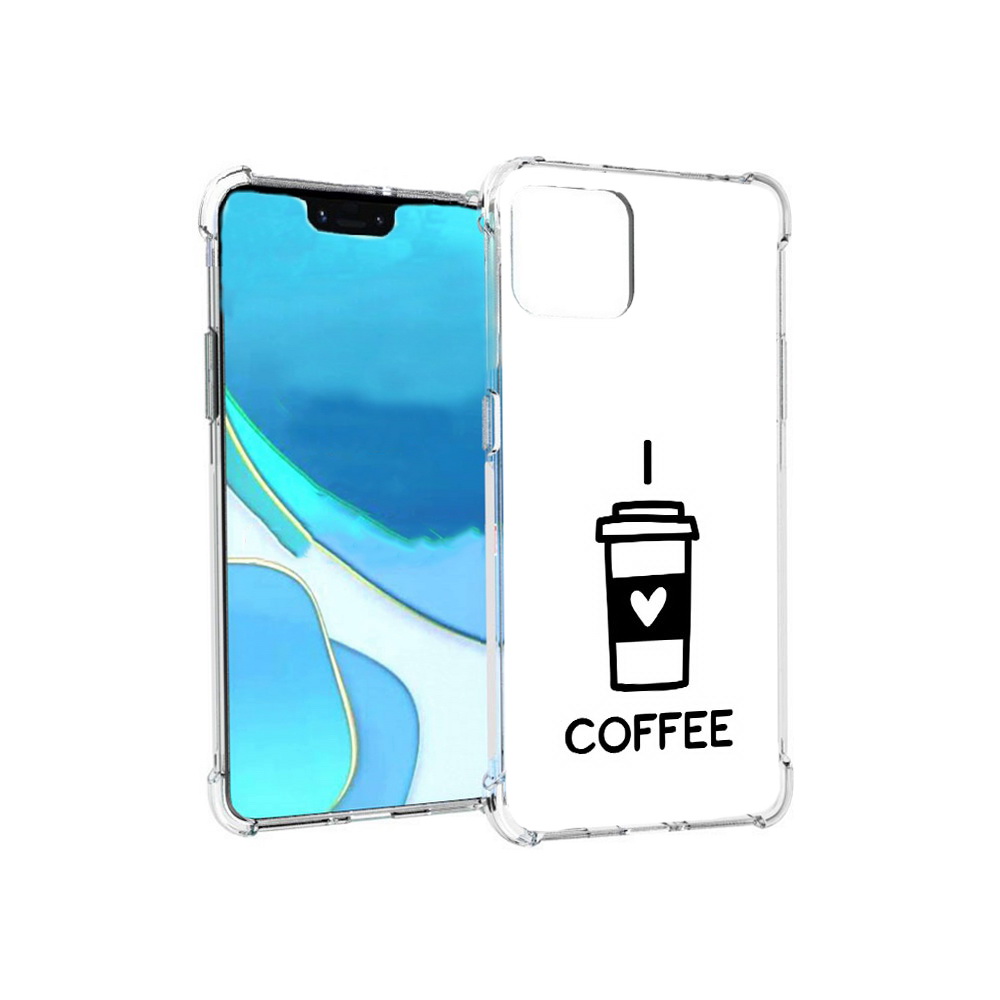 Чехол MyPads Tocco для Google Pixel 4 XL Я люблю кофе, Прозрачный, Tocco 
Чехол MyPads Tocco для Google Pixel 4 XL Я люблю кофе, Прозрачный, Tocco