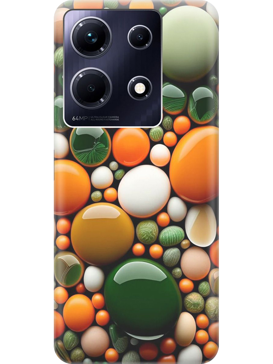 Силиконовый чехол на Infinix Note 30 с принтом "Оранжевые и зеленые камушки", Прозрачный;оранжевый;зеленый, 773943741
Силиконовый чехол на Infinix Note 30 с принтом "Оранжевые и зеленые камушки", Прозрачный;оранжевый;зеленый, 773943741