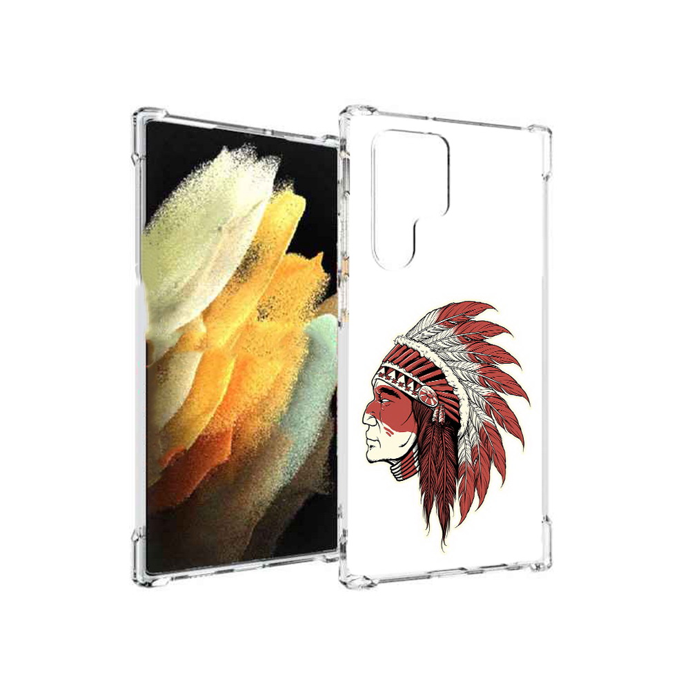 Чехол MyPads Tocco для Samsung Galaxy S22 Ultra красный индеец (PT172602.555.411), Прозрачный, Tocco
Чехол MyPads Tocco для Samsung Galaxy S22 Ultra красный индеец (PT172602.555.411), Прозрачный, Tocco