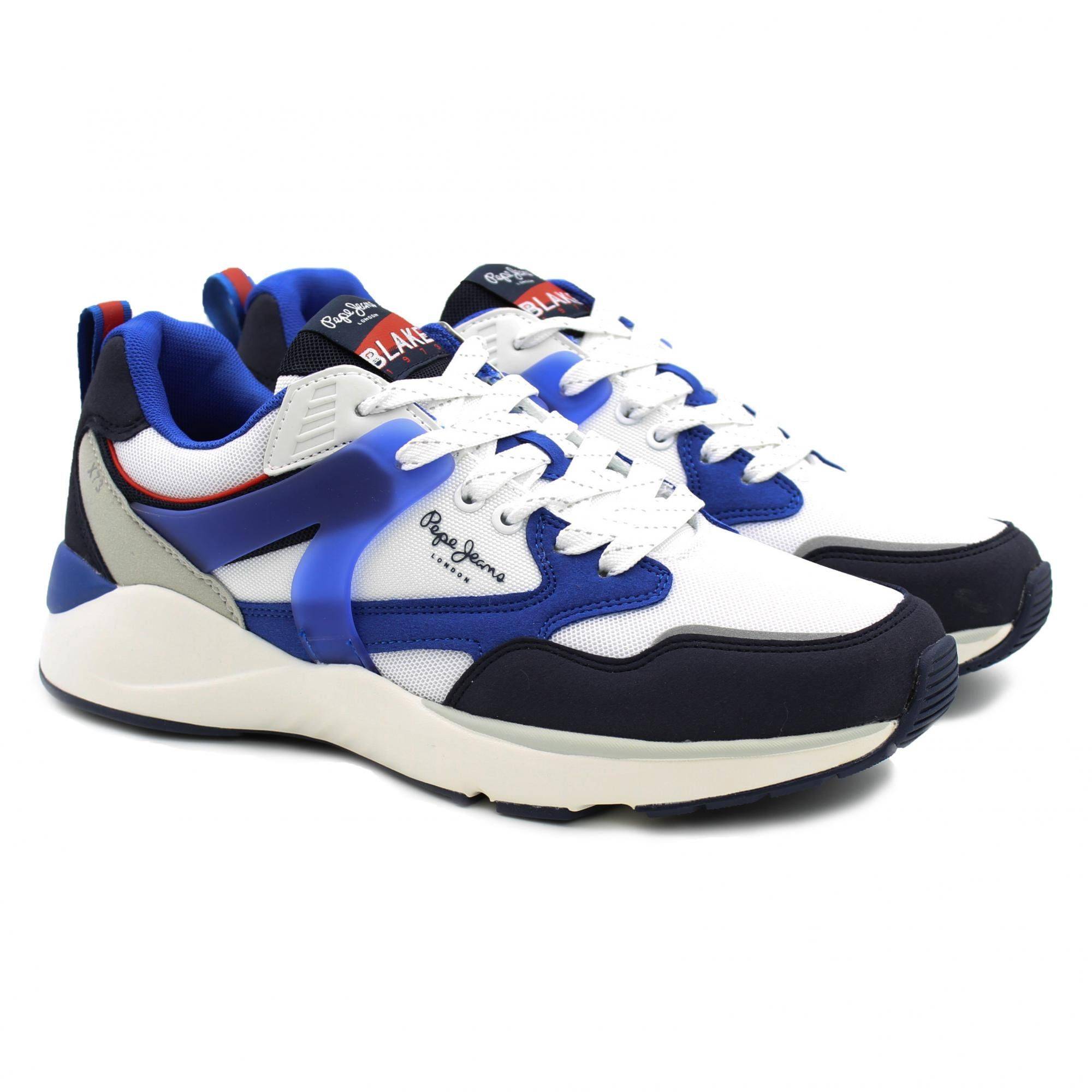 Кроссовки мужские Pepe Jeans London BLAKE X73 SPORT PMS30743 синие 42 EU, BLAKE X73 SPORT PMS30743
Кроссовки мужские Pepe Jeans London BLAKE X73 SPORT PMS30743 синие 42 EU, BLAKE X73 SPORT PMS30743