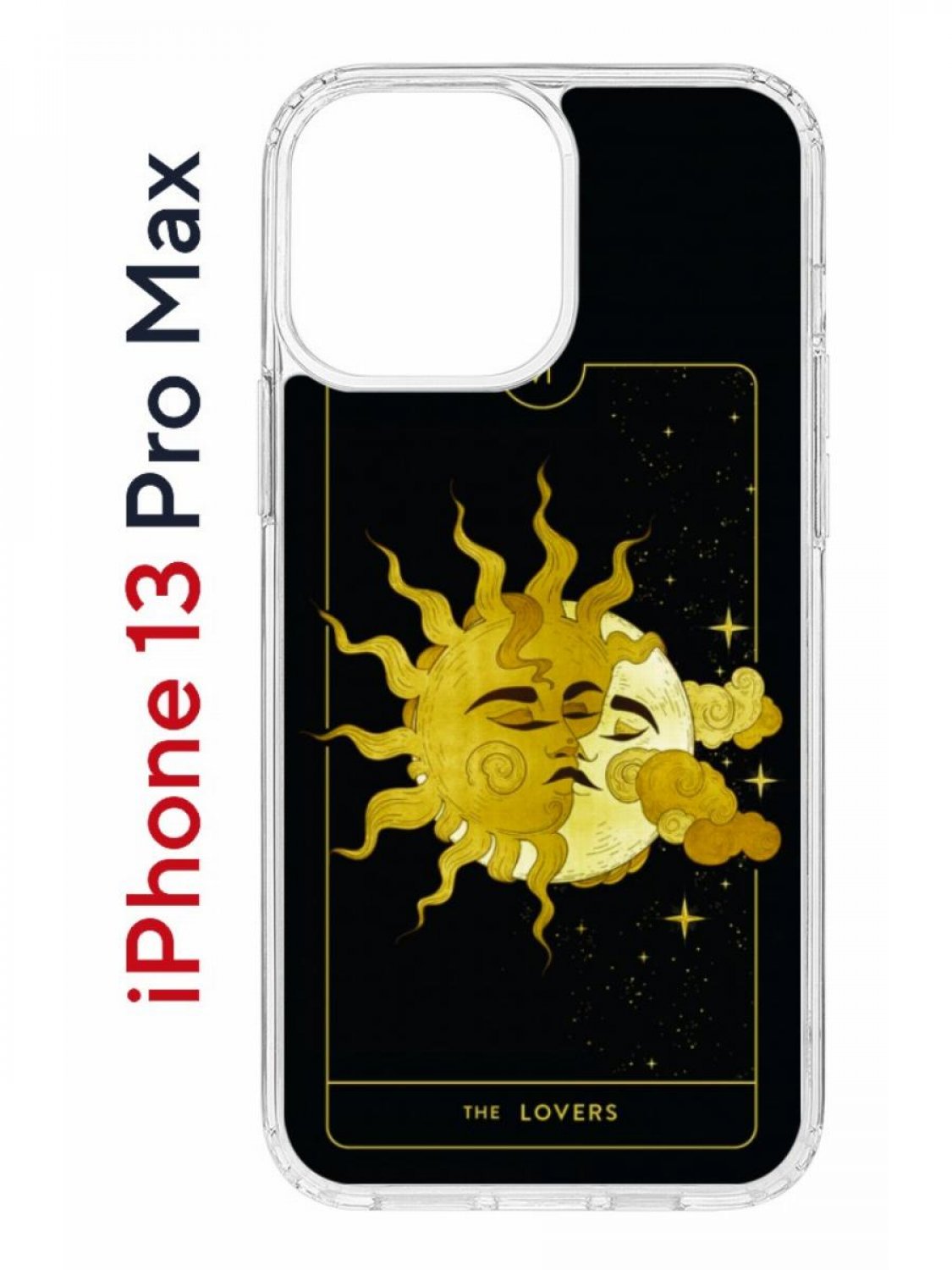 Чехол на iPhone 13 Pro Max с принтом Kruche Print Tarot Lovers, бампер с защитой камеры, Прозрачный;черный;желтый;коричневый, Айфон 13 Про Макс
Чехол на iPhone 13 Pro Max с принтом Kruche Print Tarot Lovers, бампер с защитой камеры, Прозрачный;черный;желтый;коричневый, Айфон 13 Про Макс