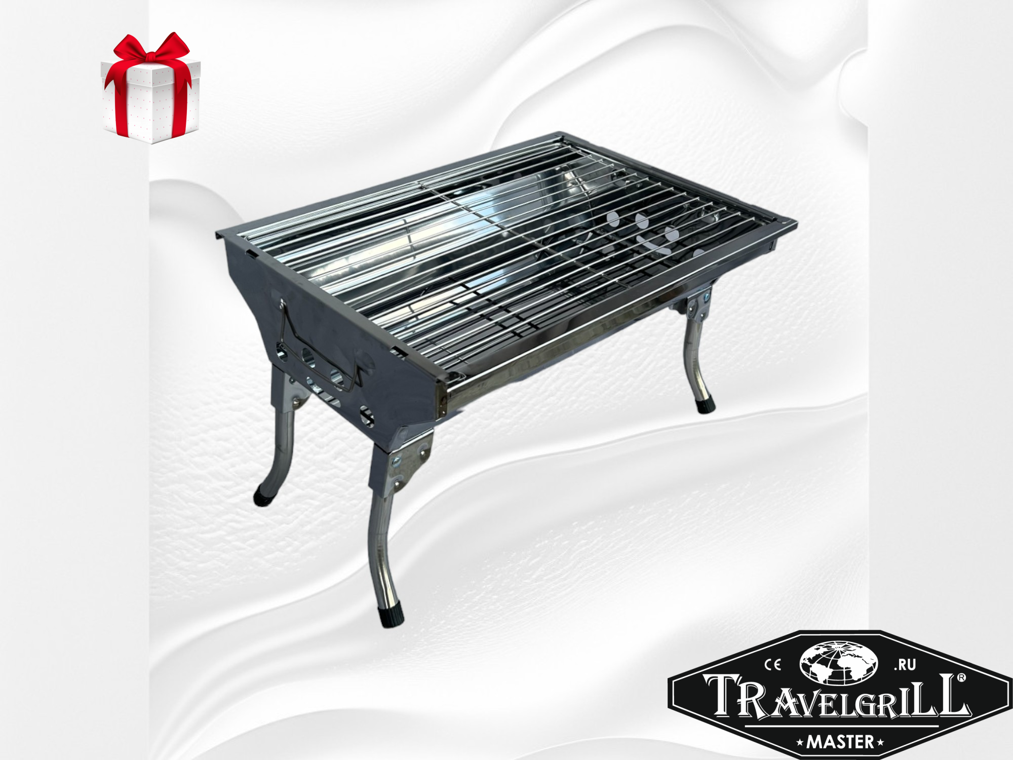 Мангал TRAVELGRILL MASTER МАНГАЛЬЩИК 30 / CHG-2,5MFL, нержавеющая сталь, 30 см, Серебристый, МАНГАЛЬЩИК 30 / CHG-2,5MFL
Мангал TRAVELGRILL MASTER МАНГАЛЬЩИК 30 / CHG-2,5MFL, нержавеющая сталь, 30 см, Серебристый, МАНГАЛЬЩИК 30 / CHG-2,5MFL