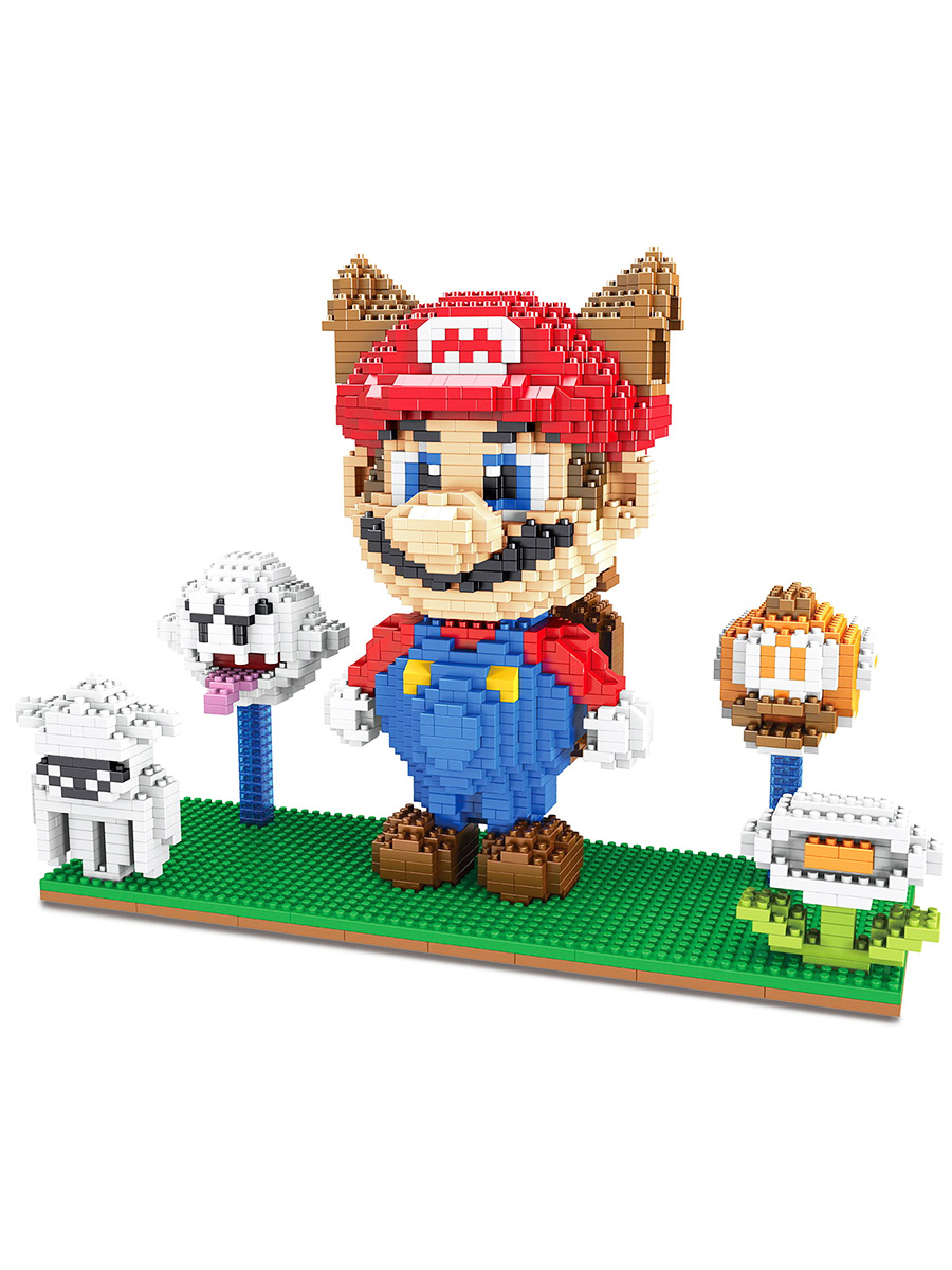 3D конструктор StarFriend Марио с ушками Mario платформа, 2300 деталей, 24х8х18,5 см, Марио с ушками Mario
3D конструктор StarFriend Марио с ушками Mario платформа, 2300 деталей, 24х8х18,5 см, Марио с ушками Mario