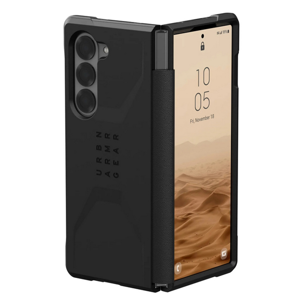 Чехол UAG Civilian для Samsung Galaxy Z Fold 6 черный (Black) (214451114040), Civilian
Чехол UAG Civilian для Samsung Galaxy Z Fold 6 черный (Black) (214451114040), Civilian