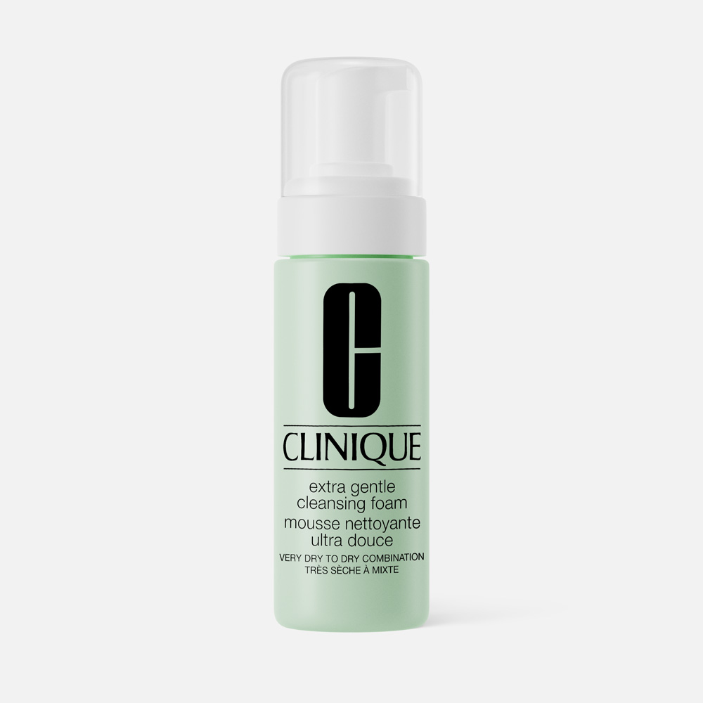 Пенка для умывания CLINIQUE Extra Gentle Cleansing Foam для чувствительной кожи 125 мл, Extra Gentle Cleansing Foam
Пенка для умывания CLINIQUE Extra Gentle Cleansing Foam для чувствительной кожи 125 мл, Extra Gentle Cleansing Foam