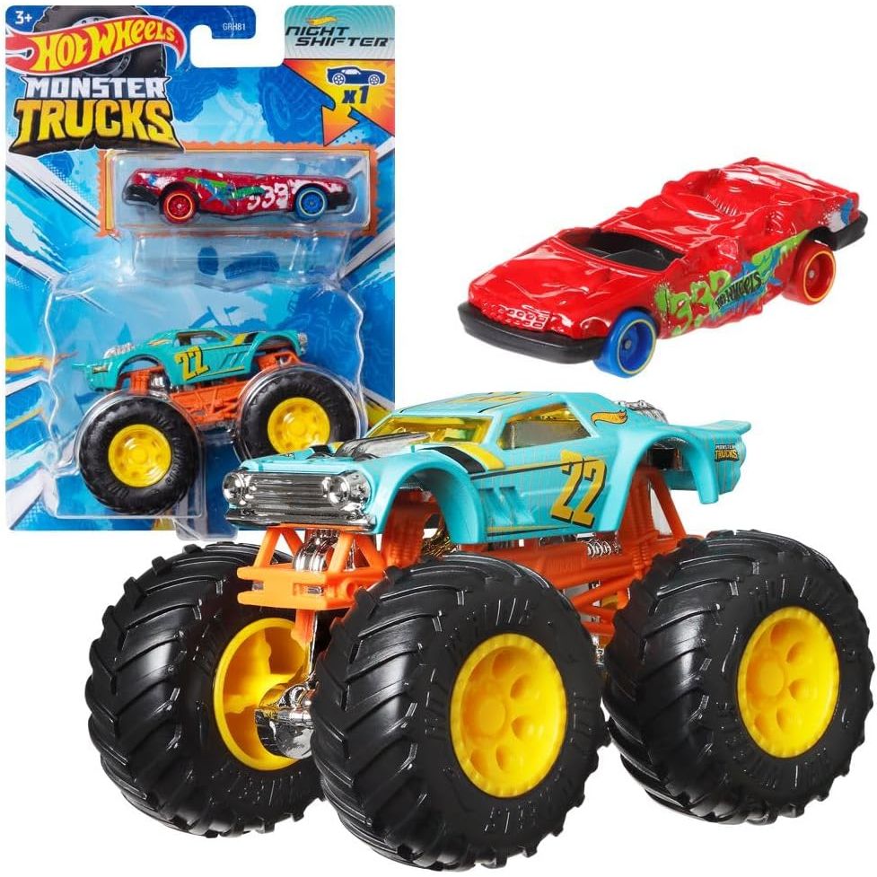 Набор машинок Hot Wheels Monster Trucks Night Shifter HWN36, Monster Trucks Night Shifter
Набор машинок Hot Wheels Monster Trucks Night Shifter HWN36, Monster Trucks Night Shifter
