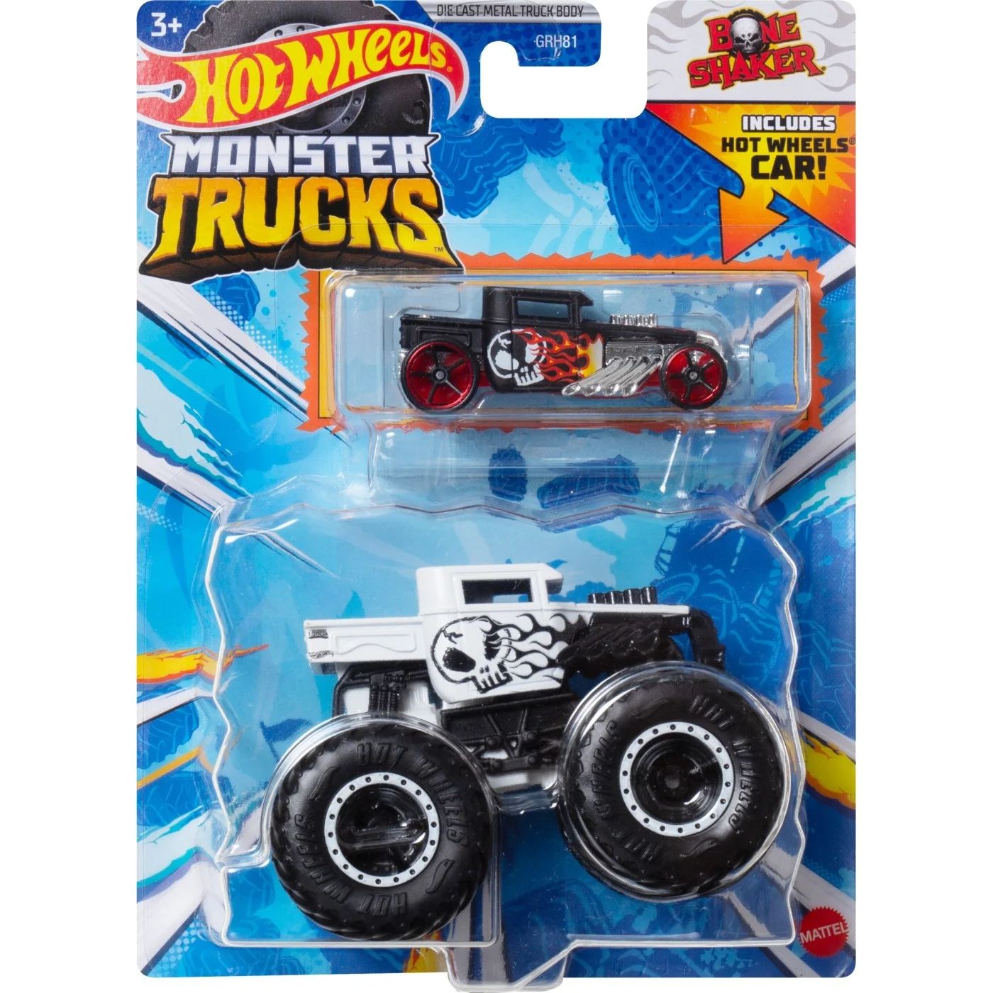 Набор машинок Hot Wheels Monster Trucks Bone Shaker HWN41, Monster Trucks Bone Shaker
Набор машинок Hot Wheels Monster Trucks Bone Shaker HWN41, Monster Trucks Bone Shaker