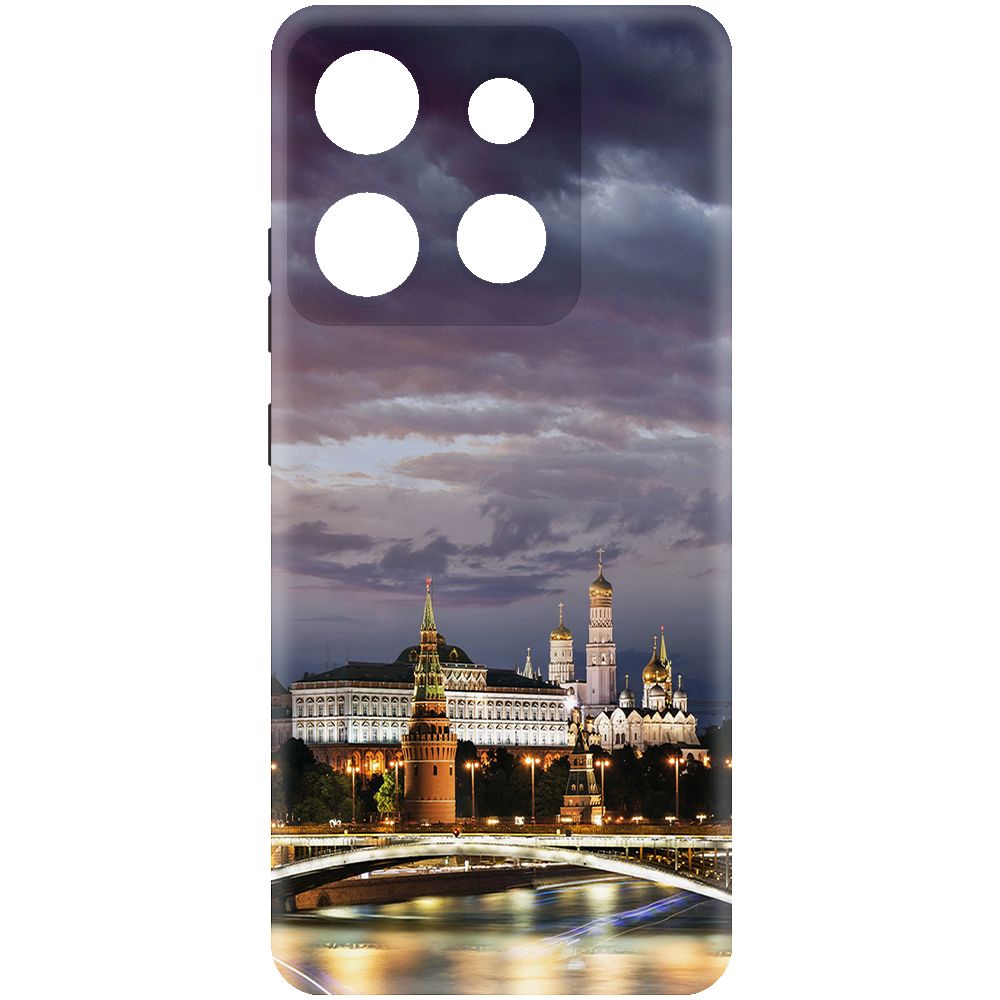 Чехол-накладка Krutoff Soft Case Россия, Московский Кремль для INFINIX Smart 7 HD черный
Чехол-накладка Krutoff Soft Case Россия, Московский Кремль для INFINIX Smart 7 HD черный