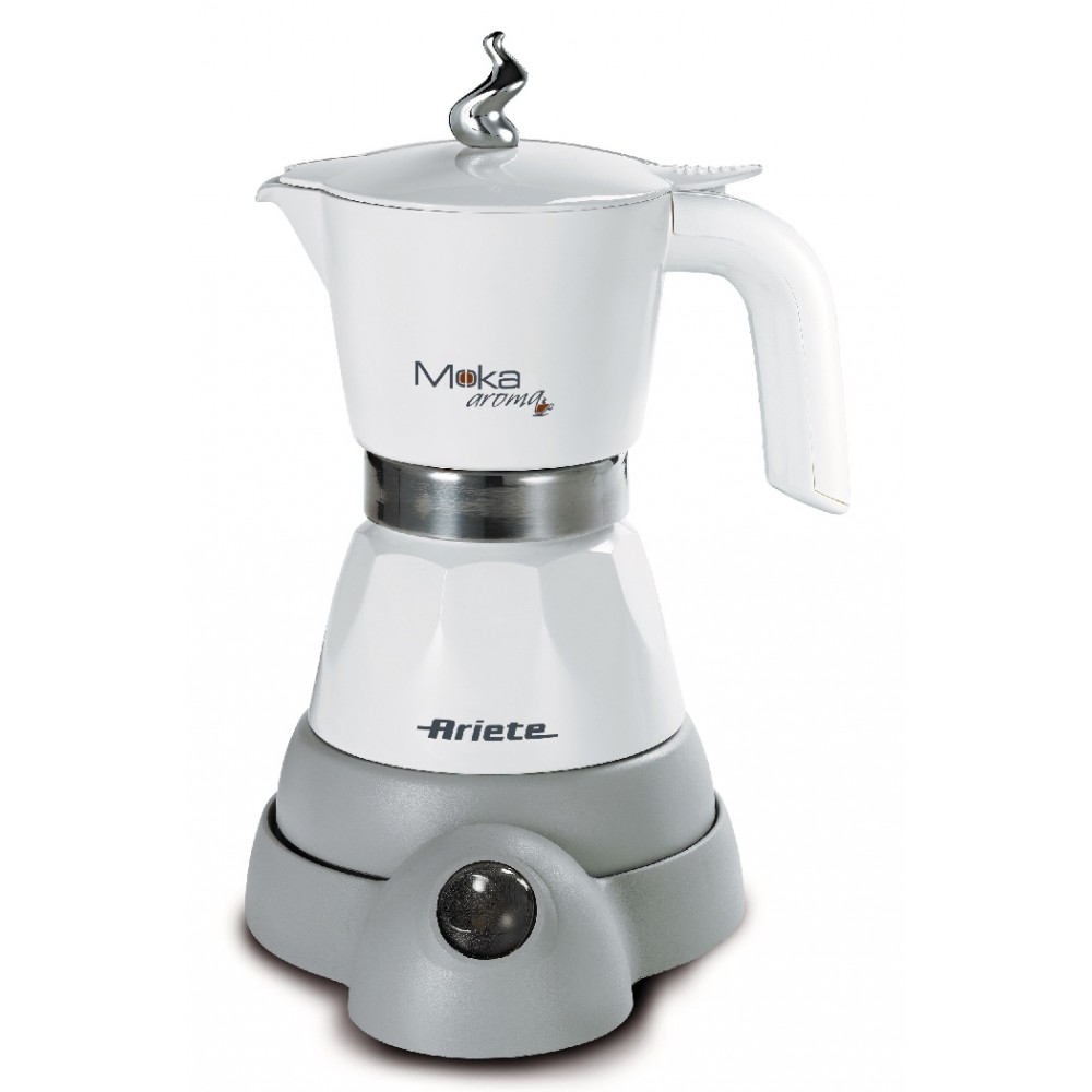 Электрическая гейзерная кофеварка Ariete 1358/10 MOKA AROMA белый, 1358/10 MOKA AROMA
Электрическая гейзерная кофеварка Ariete 1358/10 MOKA AROMA белый, 1358/10 MOKA AROMA