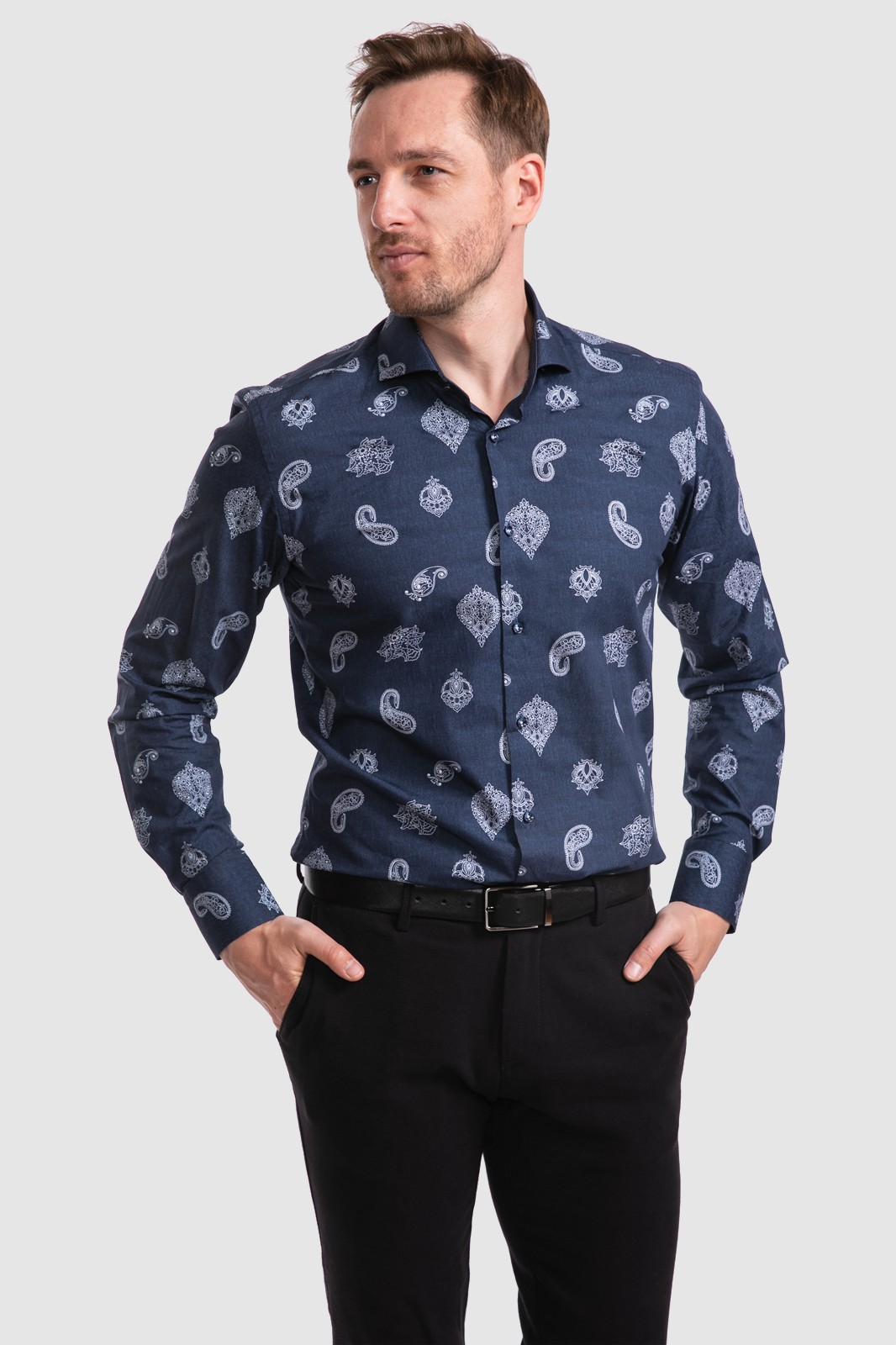 Рубашка мужская Kanzler 140011W04O104 синяя 40, 140011W04O104
Рубашка мужская Kanzler 140011W04O104 синяя 40, 140011W04O104