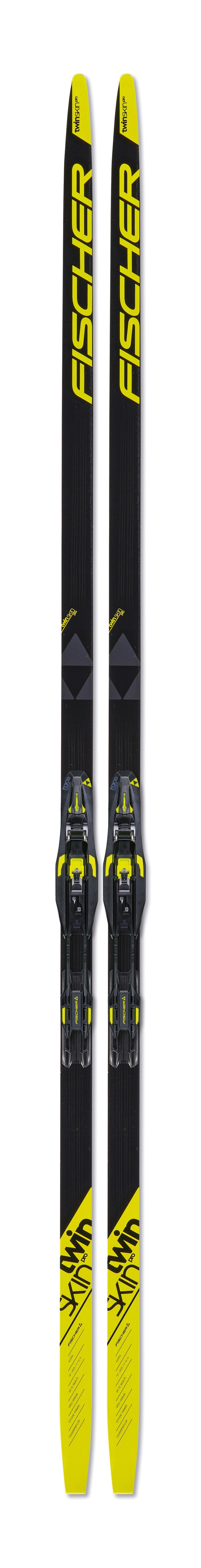 фото Беговые лыжи fischer twin skin sport ifp 2021, yellow, 199 см