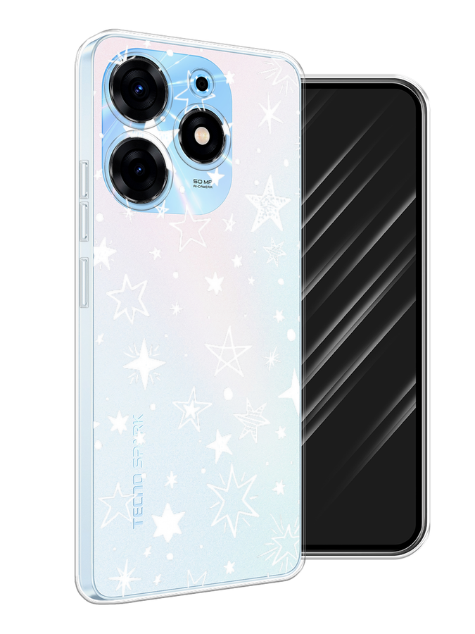 Чехол Awog на Tecno Spark 10 Pro "Звездочки графика белая", Прозрачный;белый, 303750-7
Чехол Awog на Tecno Spark 10 Pro "Звездочки графика белая", Прозрачный;белый, 303750-7