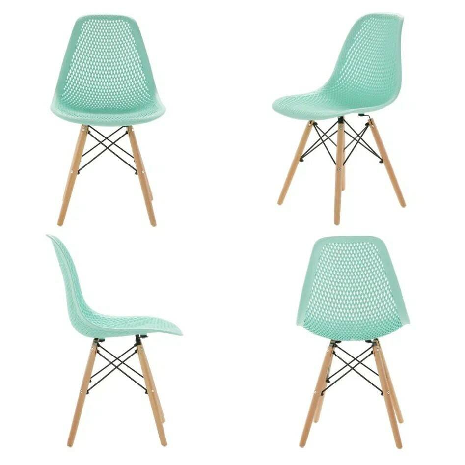 Комплект стульев 4 шт. LEON GROUP для кухни в стиле EAMES DSW ажурные, мятный, ажурный LEON Premium в стиле EAMES DSW
Комплект стульев 4 шт. LEON GROUP для кухни в стиле EAMES DSW ажурные, мятный, ажурный LEON Premium в стиле EAMES DSW