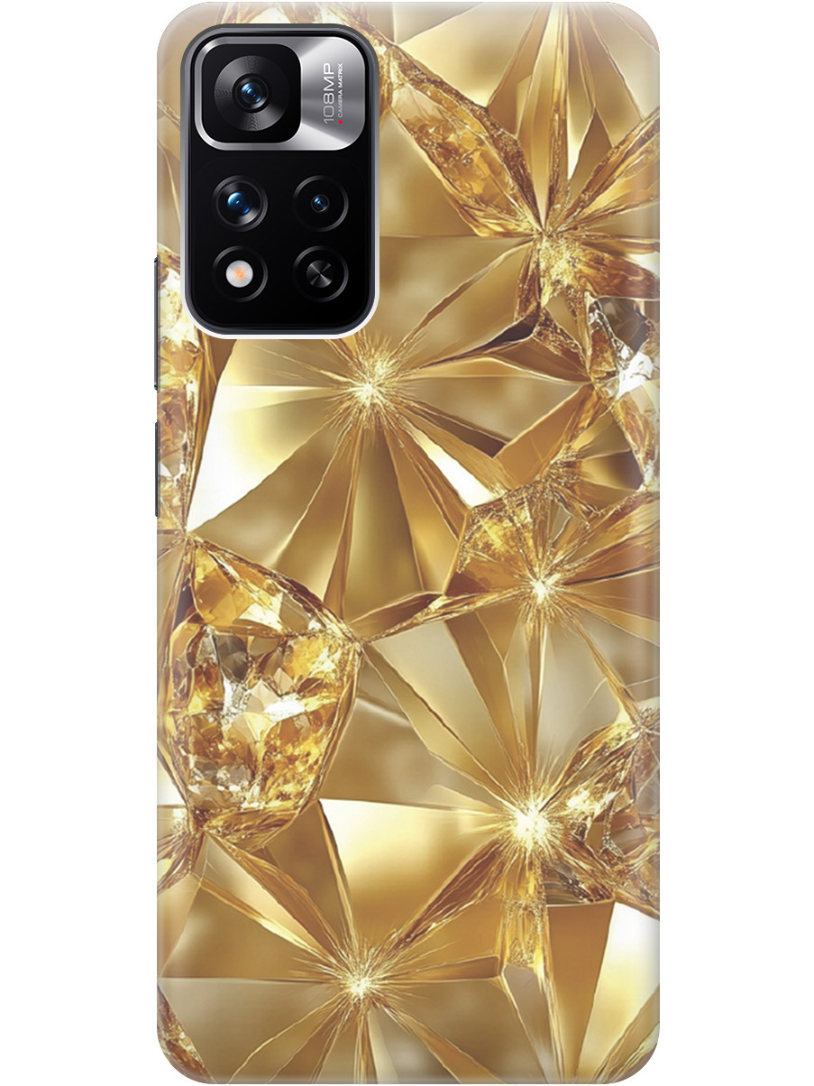 Силиконовый чехол на Xiaomi Redmi Note 11 Pro+ 5G / Xiaomi 11i с принтом "Желтый сапфир", Прозрачный;золотистый, 741736432
Силиконовый чехол на Xiaomi Redmi Note 11 Pro+ 5G / Xiaomi 11i с принтом "Желтый сапфир", Прозрачный;золотистый, 741736432