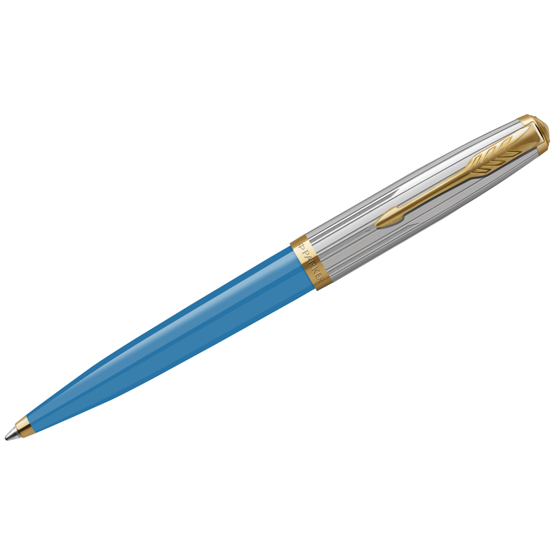 Ручка шариковая Parker "51 Turquoise GT" черная, 1,0мм, поворот., подарочная упаковка
Ручка шариковая Parker "51 Turquoise GT" черная, 1,0мм, поворот., подарочная упаковка