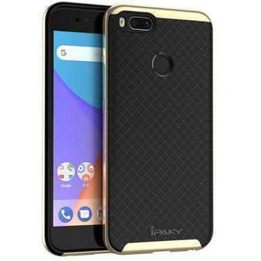 Чехол-накладка iPaky для Xiaomi Mi5X/Mi A1 силиконовый со вставкой металлик (черный/золото
Чехол-накладка iPaky для Xiaomi Mi5X/Mi A1 силиконовый со вставкой металлик (черный/золото
