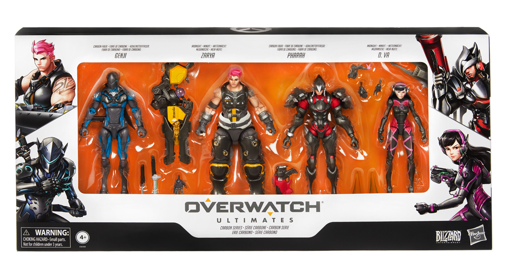 Набор фигурок Hasbro Overwatch Ultimates Carbon Series из 4 фигурок, Overwatch Ultimates Carbon Series
Набор фигурок Hasbro Overwatch Ultimates Carbon Series из 4 фигурок, Overwatch Ultimates Carbon Series