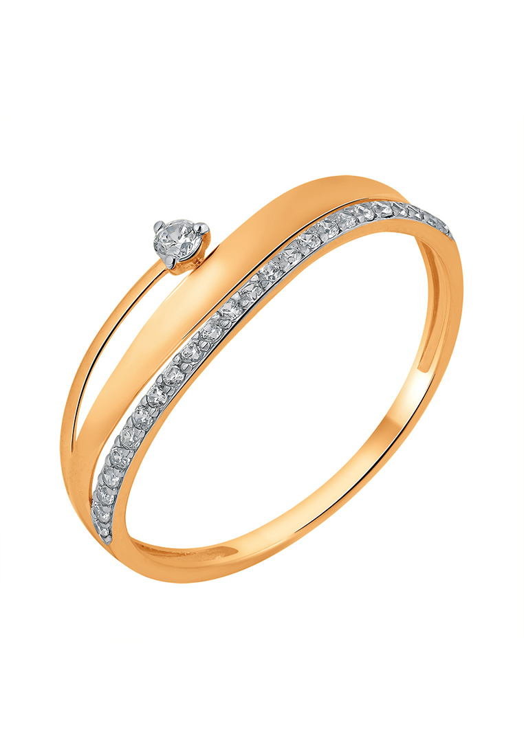 Кольцо из желтого золота с фианитом р. , Kari Jewelry 11-1969-11-01, 11-1969-11-01
Кольцо из желтого золота с фианитом р. , Kari Jewelry 11-1969-11-01, 11-1969-11-01