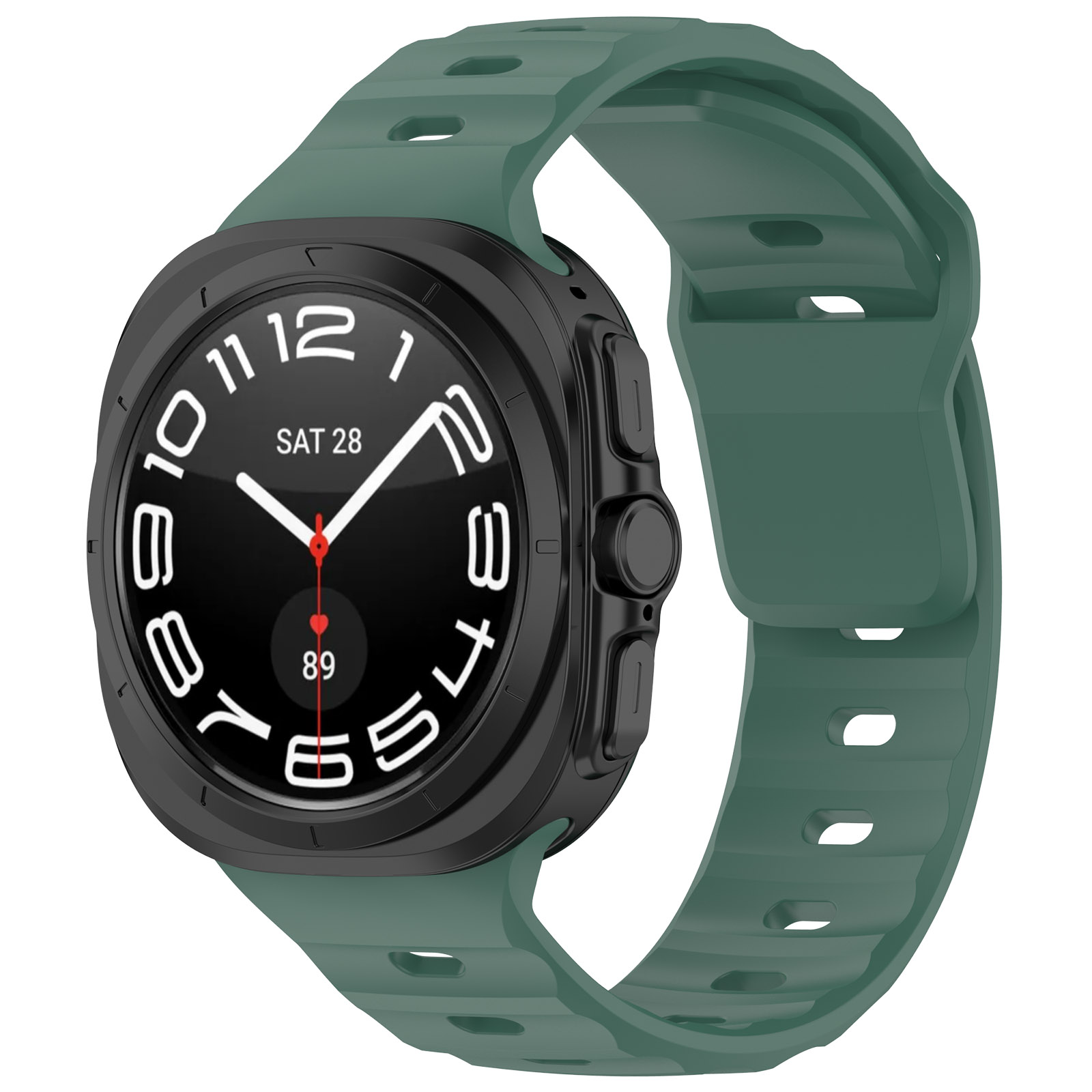 Силиконовый ремешок для Samsung Galaxy Watch Ultra, 47 мм, темно-зеленый, Силиконовый ремешок для Samsung Galaxy Watch Ultra, 47 мм
Силиконовый ремешок для Samsung Galaxy Watch Ultra, 47 мм, темно-зеленый, Силиконовый ремешок для Samsung Galaxy Watch Ultra, 47 мм