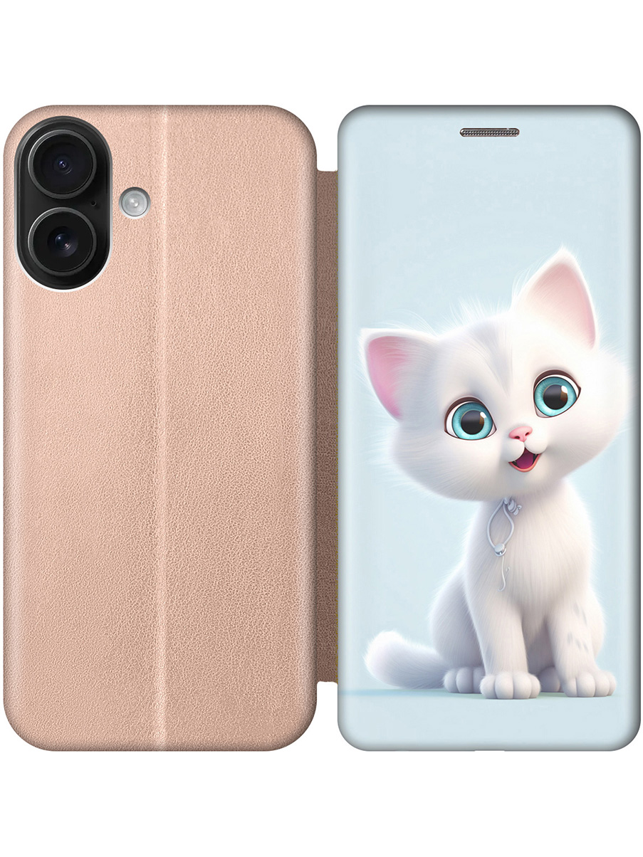 Чехол-книжка на Apple iPhone 16 с принтом "Глазастый котик" золотой, Золотистый;голубой;белый, 785196511
Чехол-книжка на Apple iPhone 16 с принтом "Глазастый котик" золотой, Золотистый;голубой;белый, 785196511
