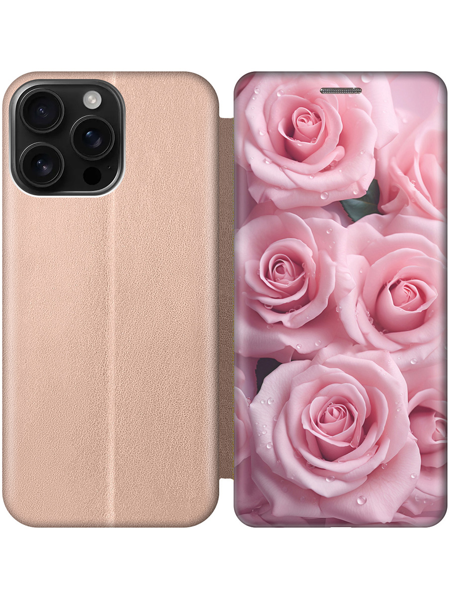 Чехол-книжка на Apple iPhone 16 Pro Max с принтом "Букет роз" золотой, Золотистый;розовый, 785198322
Чехол-книжка на Apple iPhone 16 Pro Max с принтом "Букет роз" золотой, Золотистый;розовый, 785198322