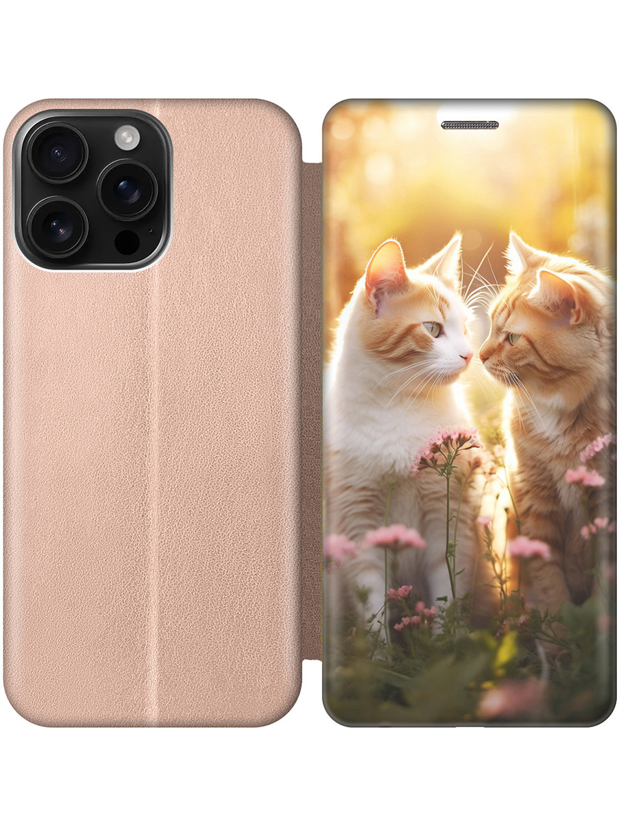 Чехол-книжка на Apple iPhone 16 Pro Max с принтом "Влюбленные котики" золотой, Золотистый;бежевый;белый, 785198391
Чехол-книжка на Apple iPhone 16 Pro Max с принтом "Влюбленные котики" золотой, Золотистый;бежевый;белый, 785198391