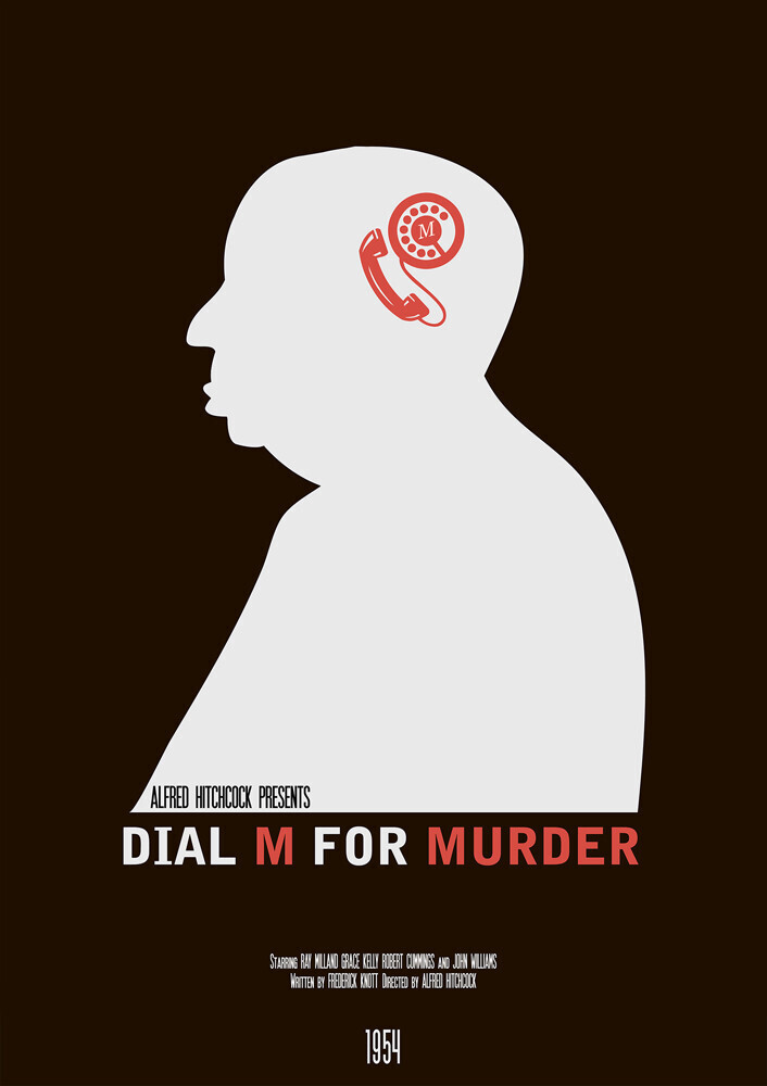 Большой кино постер к фильму на стену Dial M for Murder 40х50 см без рамы, MNDIAL
Большой кино постер к фильму на стену Dial M for Murder 40х50 см без рамы, MNDIAL