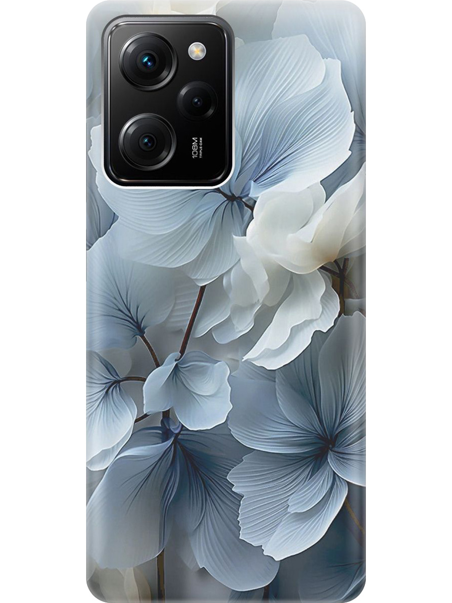 Силиконовый чехол на Poco X5 Pro 5G с принтом "Бежево-голубые цветы", Прозрачный;бежевый;голубой, 767959722
Силиконовый чехол на Poco X5 Pro 5G с принтом "Бежево-голубые цветы", Прозрачный;бежевый;голубой, 767959722