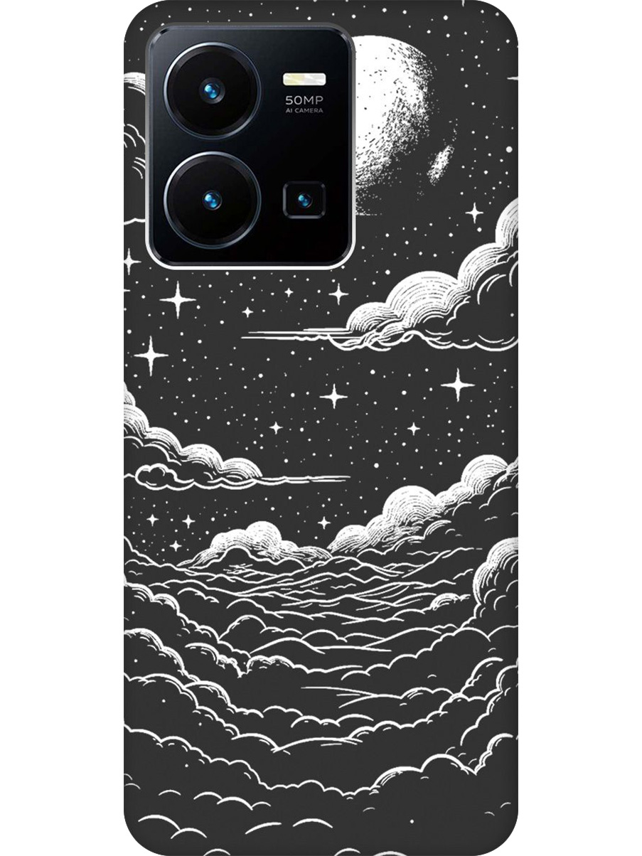 Силиконовый чехол на Vivo Y35 с принтом "Луна и облака" матовый черный, Черный;белый, 743695041
Силиконовый чехол на Vivo Y35 с принтом "Луна и облака" матовый черный, Черный;белый, 743695041