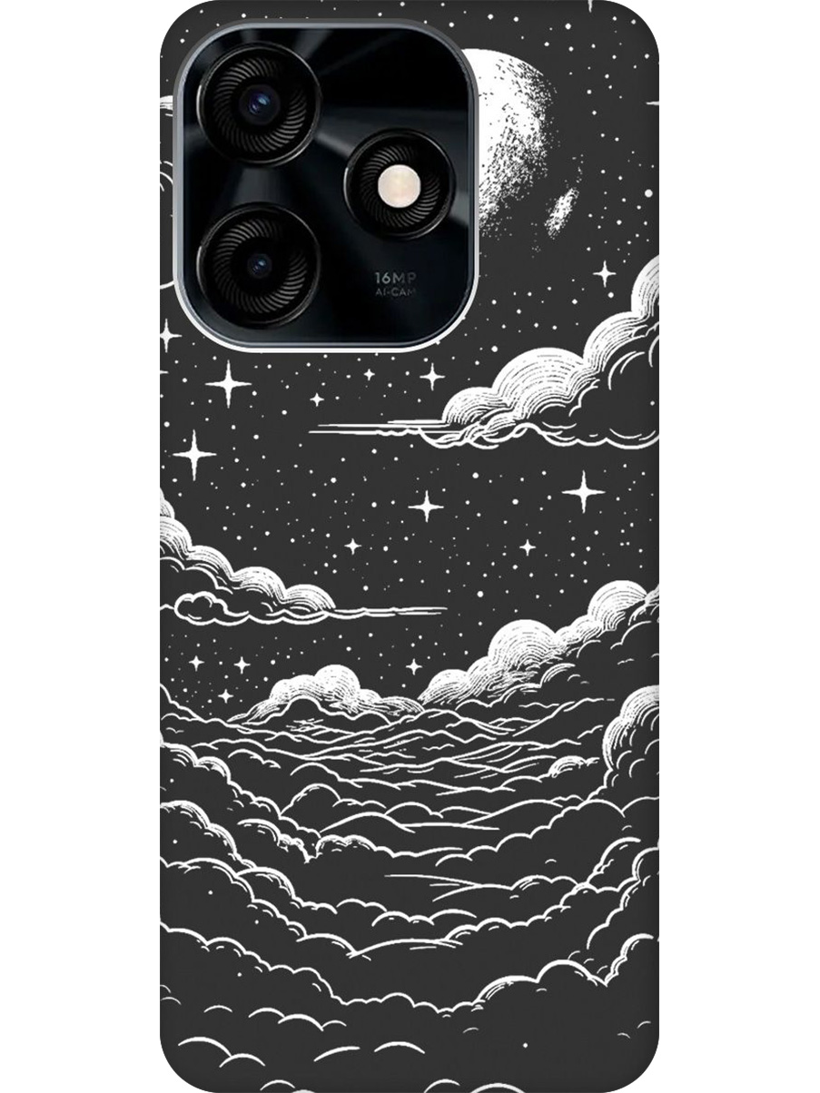 Силиконовый чехол на Tecno Spark 10/10C с принтом "Луна и облака" матовый черный, Черный;белый, 769297841
Силиконовый чехол на Tecno Spark 10/10C с принтом "Луна и облака" матовый черный, Черный;белый, 769297841