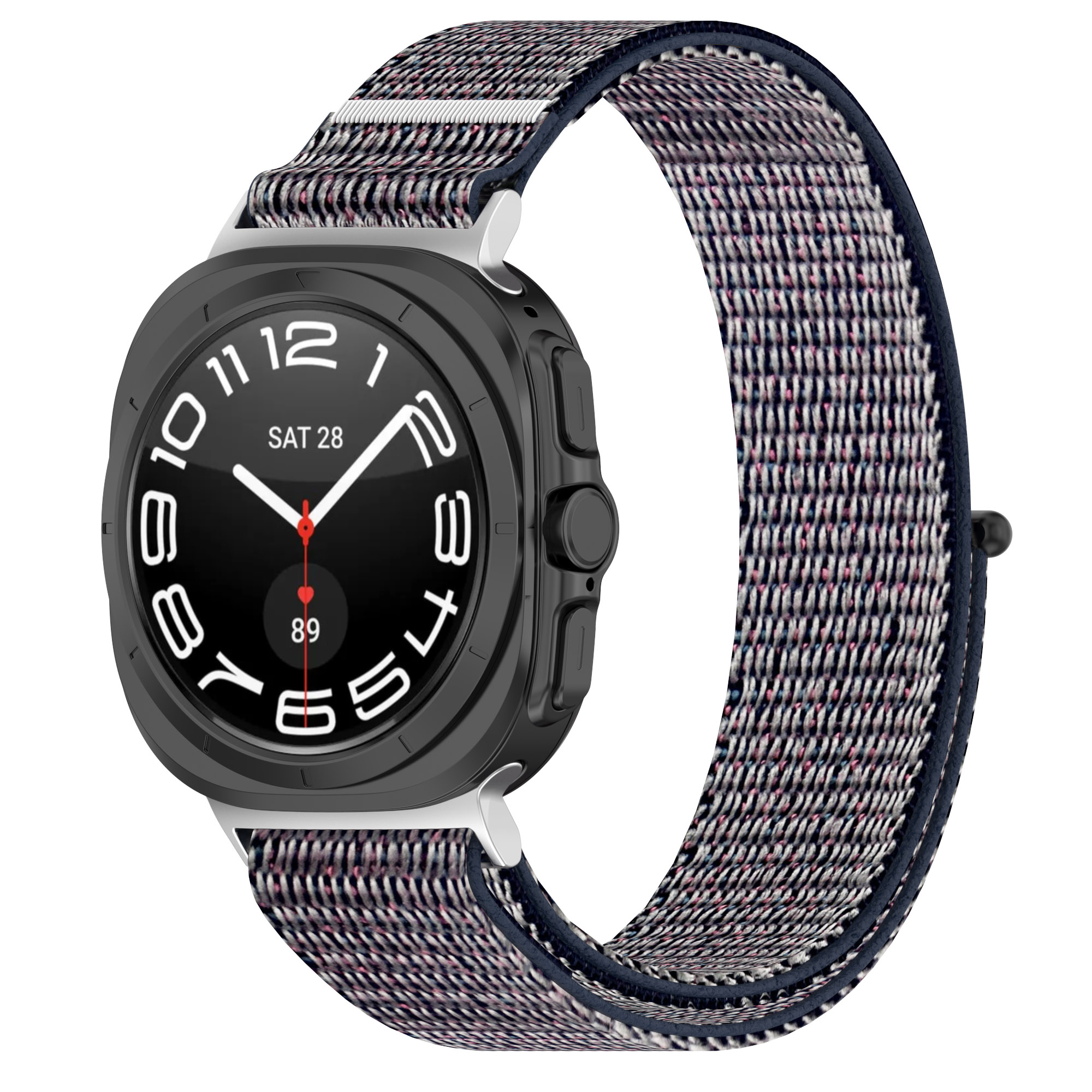 Нейлоновый ремешок на липучке для Samsung Galaxy Watch Ultra, 47 мм, ночной синий, Нейлоновый ремешок на липучке для Samsung Galaxy Watch Ultra, 47 мм
Нейлоновый ремешок на липучке для Samsung Galaxy Watch Ultra, 47 мм, ночной синий, Нейлоновый ремешок на липучке для Samsung Galaxy Watch Ultra, 47 мм