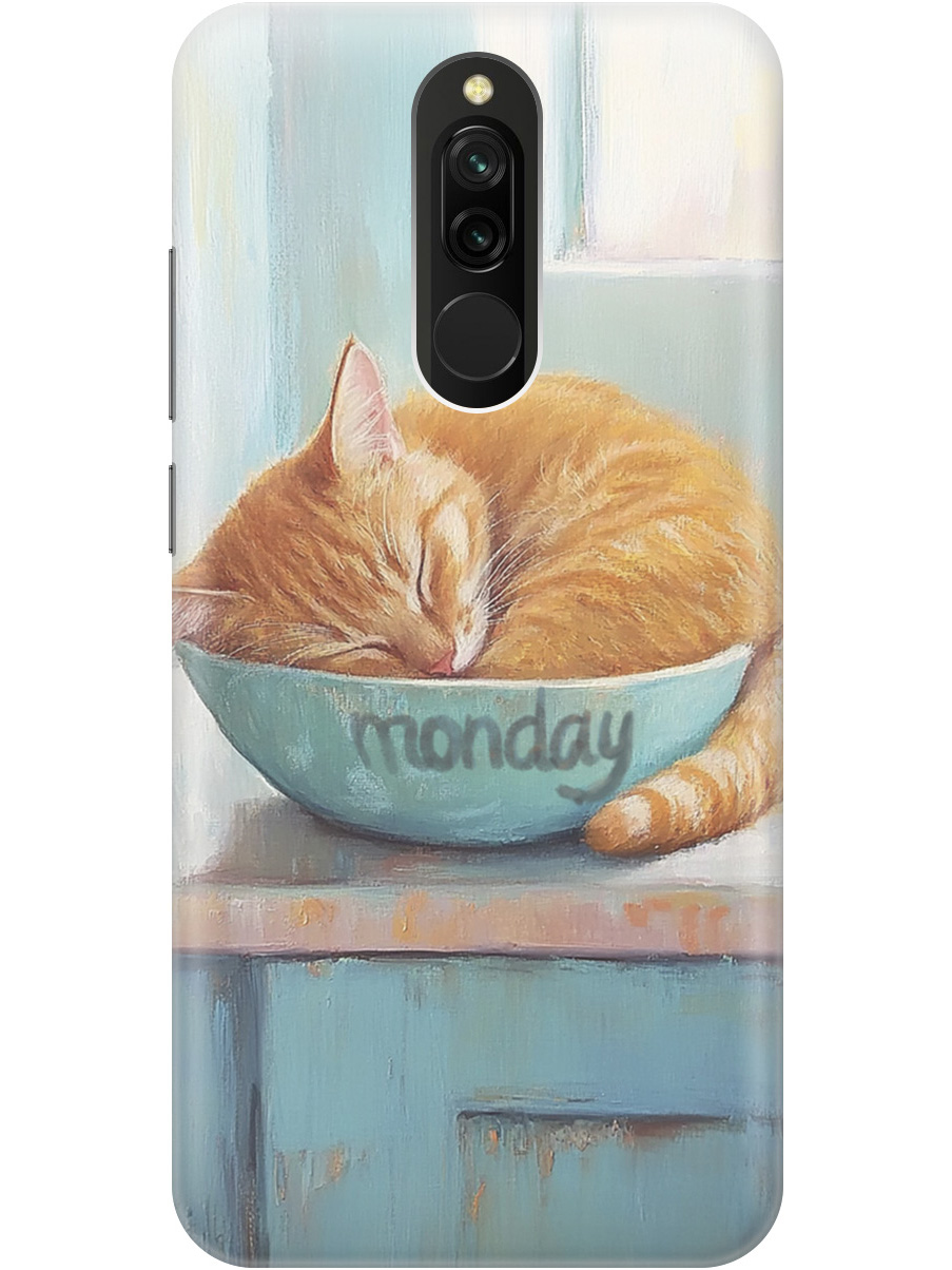 Силиконовый чехол на Xiaomi Redmi 8 с принтом "Понедельник", Прозрачный;голубой;желтый, 722204512
Силиконовый чехол на Xiaomi Redmi 8 с принтом "Понедельник", Прозрачный;голубой;желтый, 722204512