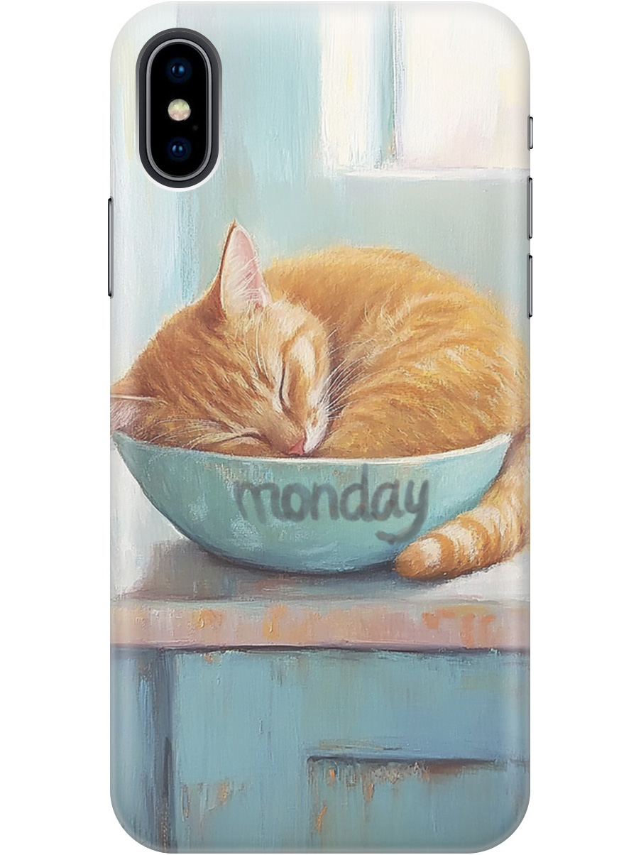 Силиконовый чехол на Apple iPhone Xs/X с принтом "Понедельник", Прозрачный;голубой;желтый, 715365412
Силиконовый чехол на Apple iPhone Xs/X с принтом "Понедельник", Прозрачный;голубой;желтый, 715365412