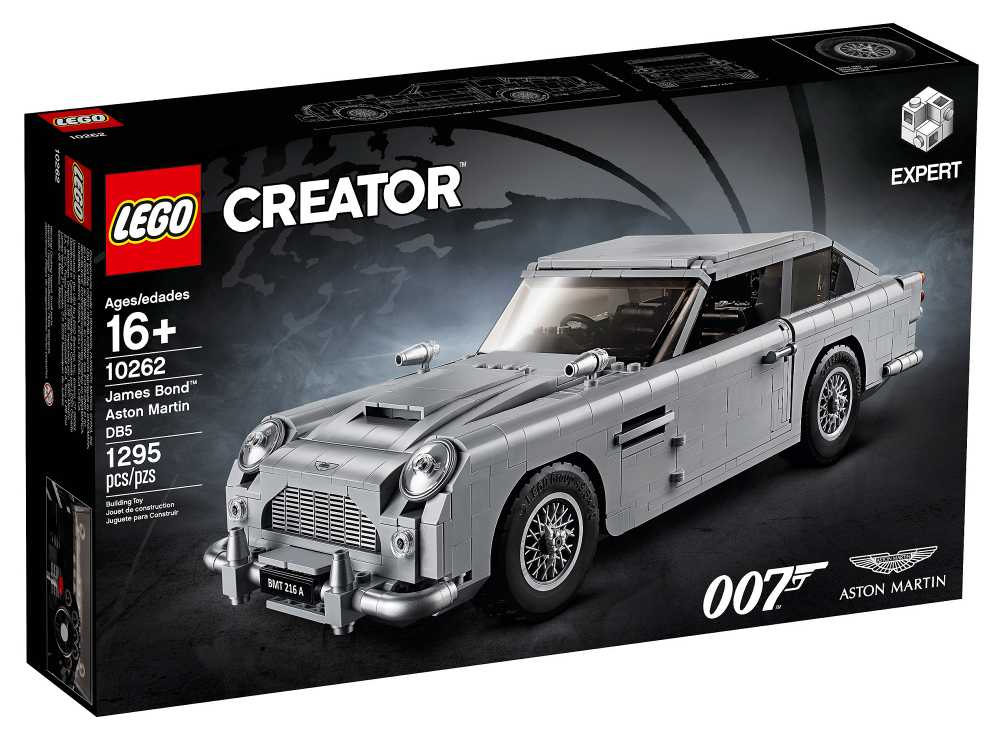 Конструктор LEGO Creator 10262 Джеймс Бонд: Aston Martin DB5, Creator 10262 Джеймс Бонд: Aston Martin DB5
Конструктор LEGO Creator 10262 Джеймс Бонд: Aston Martin DB5, Creator 10262 Джеймс Бонд: Aston Martin DB5
