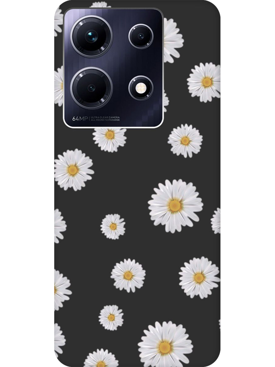 Силиконовый чехол на Infinix Note 30 с принтом "Ромашки" матовый черный, Черный;прозрачный;серый, 773943721
Силиконовый чехол на Infinix Note 30 с принтом "Ромашки" матовый черный, Черный;прозрачный;серый, 773943721