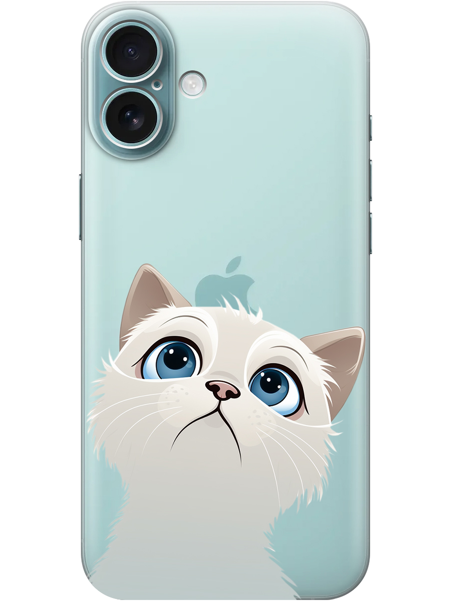 Силиконовый чехол на Apple iPhone 16 Plus с принтом "Белый котик" прозрачный, Прозрачный;белый, 785197111
Силиконовый чехол на Apple iPhone 16 Plus с принтом "Белый котик" прозрачный, Прозрачный;белый, 785197111